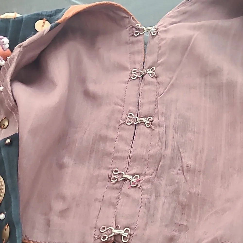 ZARA VEST/HALTER Vintage boho vibes  SIZE XL - Picture 7 of 12